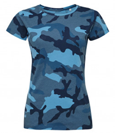 SOL'S Ladies Camo T-Shirt