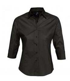 SOL'S Ladies Effect 3/4 Sleeve Fitted Shirt