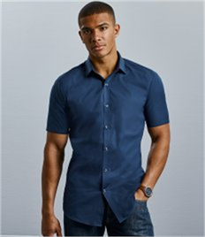 Russell Collection Ultimate Short Sleeve Stretch Shirt