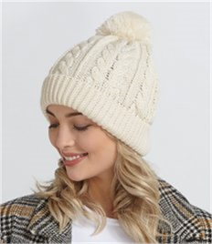 Beechfield Cable Knit Snowstar® Beanie