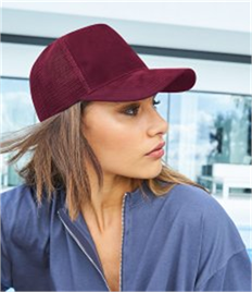 Beechfield Suede Snapback Trucker Cap