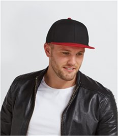Beechfield Original Flat Peak 6 Panel Snapback Cap