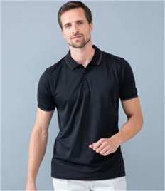 Henbury HiCool® Tipped Polo Shirt