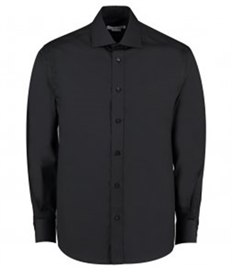 Kustom Kit Premium Long Sleeve Classic Fit Oxford Shirt