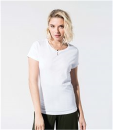 Kariban Ladies Organic Crew Neck T-Shirt