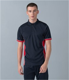 Finden and Hales Contrast Panel Polo Shirt