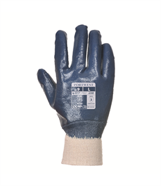 Nitrile Knitwrist Glove