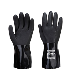 ESD PVC Chem Gauntlet