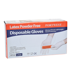 Latex Disp Gloves (Pk100)