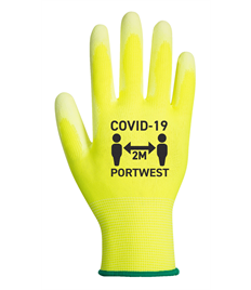 Covid-19 PU Palm Glove