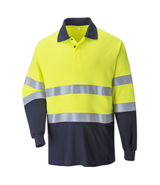 FR Hi-Vis 2-Tone Polo Shirt