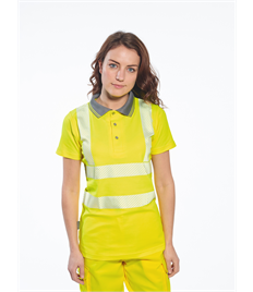 Hi-Vis Ladies Pro Polo Shirt