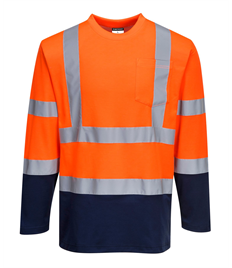 Hi-Vis Two-Tone T-Shirt L/S