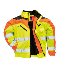Contrast Plus Bomber Jacket