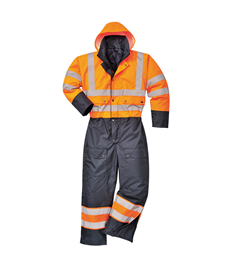 Contrast Coverall Lined