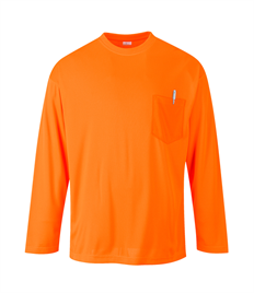 Long Sleeve Pocket T-Shirt