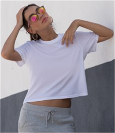 SF Ladies Cropped Boxy T-Shirt