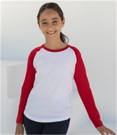 SF Minni Kids Long Sleeve Baseball T-Shirt