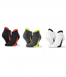 Spiro 3 Pack Sports Sneaker Socks