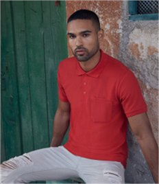 Fruit of the Loom Pocket Piqué Polo Shirt