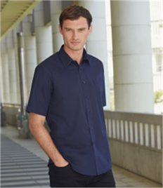 Fruit of the Loom Short Sleeve Poplin Shirt