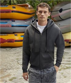 Fruit of the Loom Premium Zip Hooded Sweatshirt