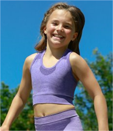 Tombo Kids Seamless Crop Top